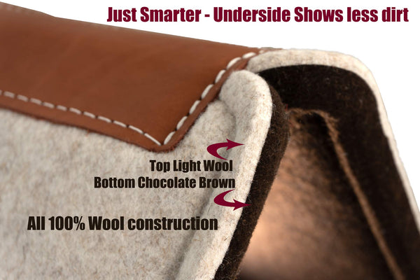 OrthoRide™ Elite - Premium All Wool Topper and Bottom - Saddle Pad