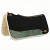 OrthoRide™ All Purpose Black Wool with Fleece Bottom Saddle Pad