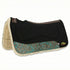 OrthoRide™ All Purpose Black Wool with Fleece Bottom Saddle Pad