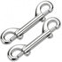 Double-Ended Bolt Snaps, 4.75 inches, 2-Pack
