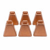 Mini Copper Cowbells, 6-Pack