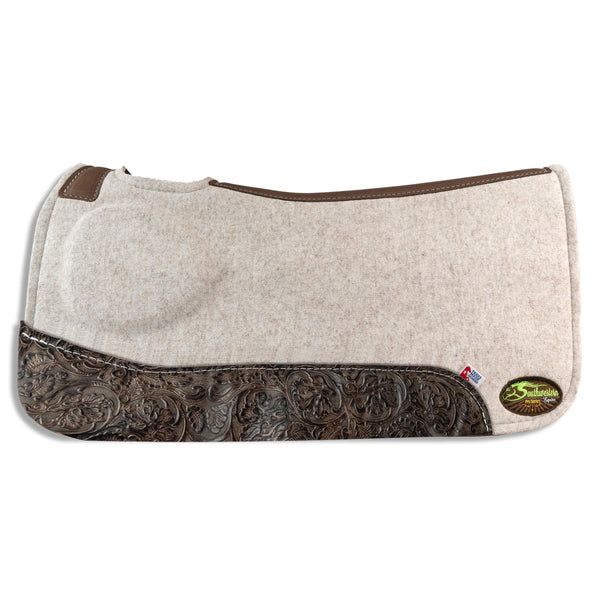 OrthoRide™ Elite Premium Tan Topper and Black Wool Bottom 1