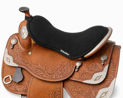 ComfortRider Saddle Cushion - New Version, Thicker Memory Shock-Absorbing Seat Pad for Western Saddles by OrthoRide Upgraded Internal Cushion.