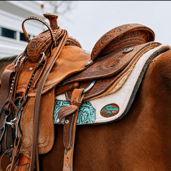 OrthoRide™ Elite - Premium All Wool Topper and Bottom - Saddle Pad
