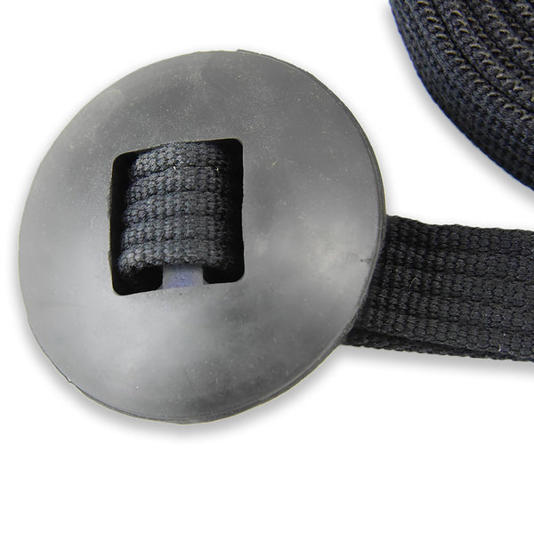 24 ' Flat Cotton Web Lunge Line with Bolt Snap & Rubber Stop