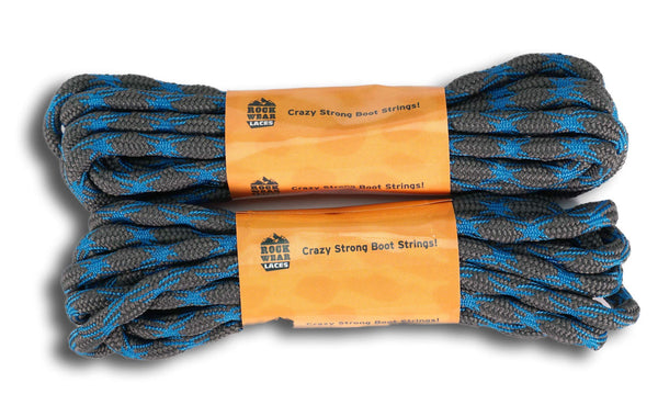 ROCKWEAR (2) PAIR NON SLIP HIKING BOOT LACES Hiking Boot Work Boot Shoelace
