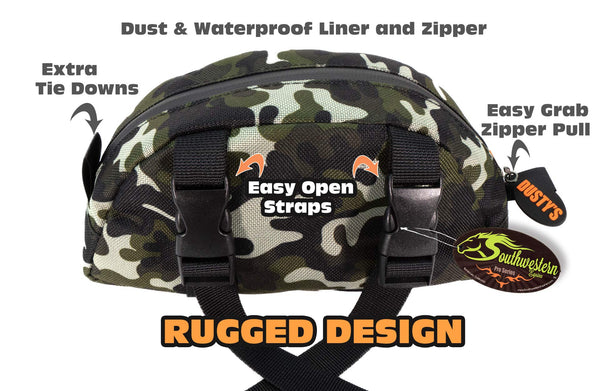 Southwestern Equine Dusty's Pommel Bag Trail Pack Horn Bag [Waterproof Version]
