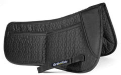 Black English Half Pad with Memory Foam Shims