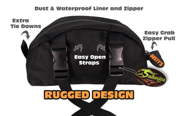 Southwestern Equine Dusty's Pommel Bag Trail Pack Horn Bag [Waterproof Version]