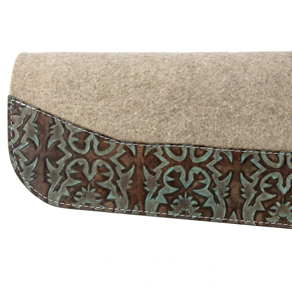 Montana Tan Wool Saddle Pad - Thick 1 Inch