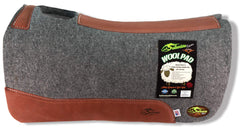 Southwestern Equine The Texan 100% Elite Pressed Grey Wool Saddle Pad