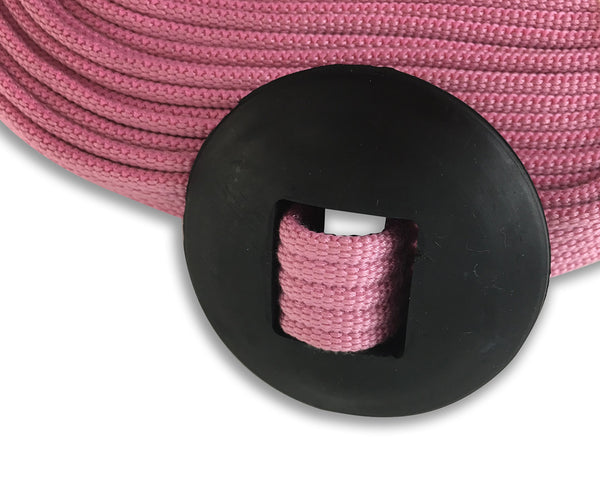 24 ' Flat Cotton Web Lunge Line with Bolt Snap & Rubber Stop