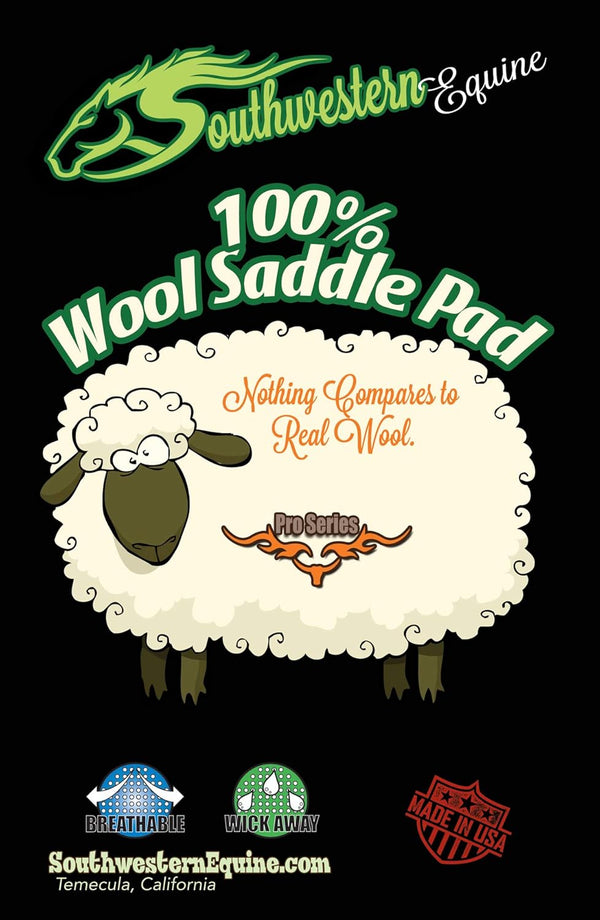 OrthoRide™ Barrel Racer Saddle Pad - SouthwesternEquineSWE-17577-V