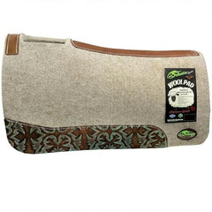Montana Tan Wool Saddle Pad - Thick 1 Inch