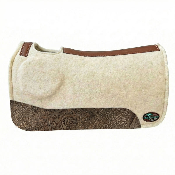 OrthoRide™ Elite Premium Tan Topper and Black Wool Bottom 1