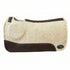OrthoRide™ Elite Premium Tan Topper and Black Wool Bottom 1" Saddle Pad - SouthwesternEquineSWE-17577