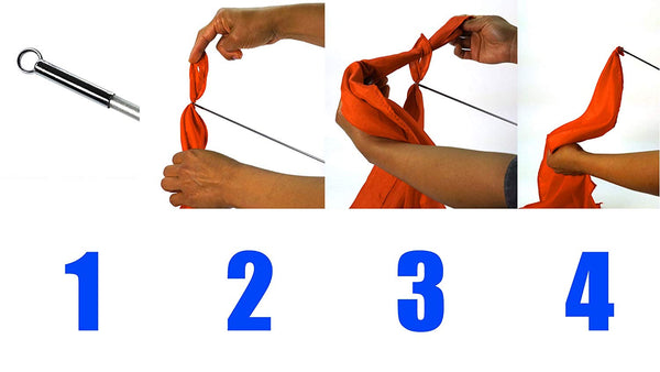 Horse Training Flag Lunge Whip - 3 Replacement Flags - More Effective Than a Horse Whip for Training