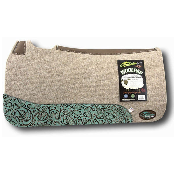 The Montana 100% Extra Fine Wool Saddle Pad by Southwestern Equine
