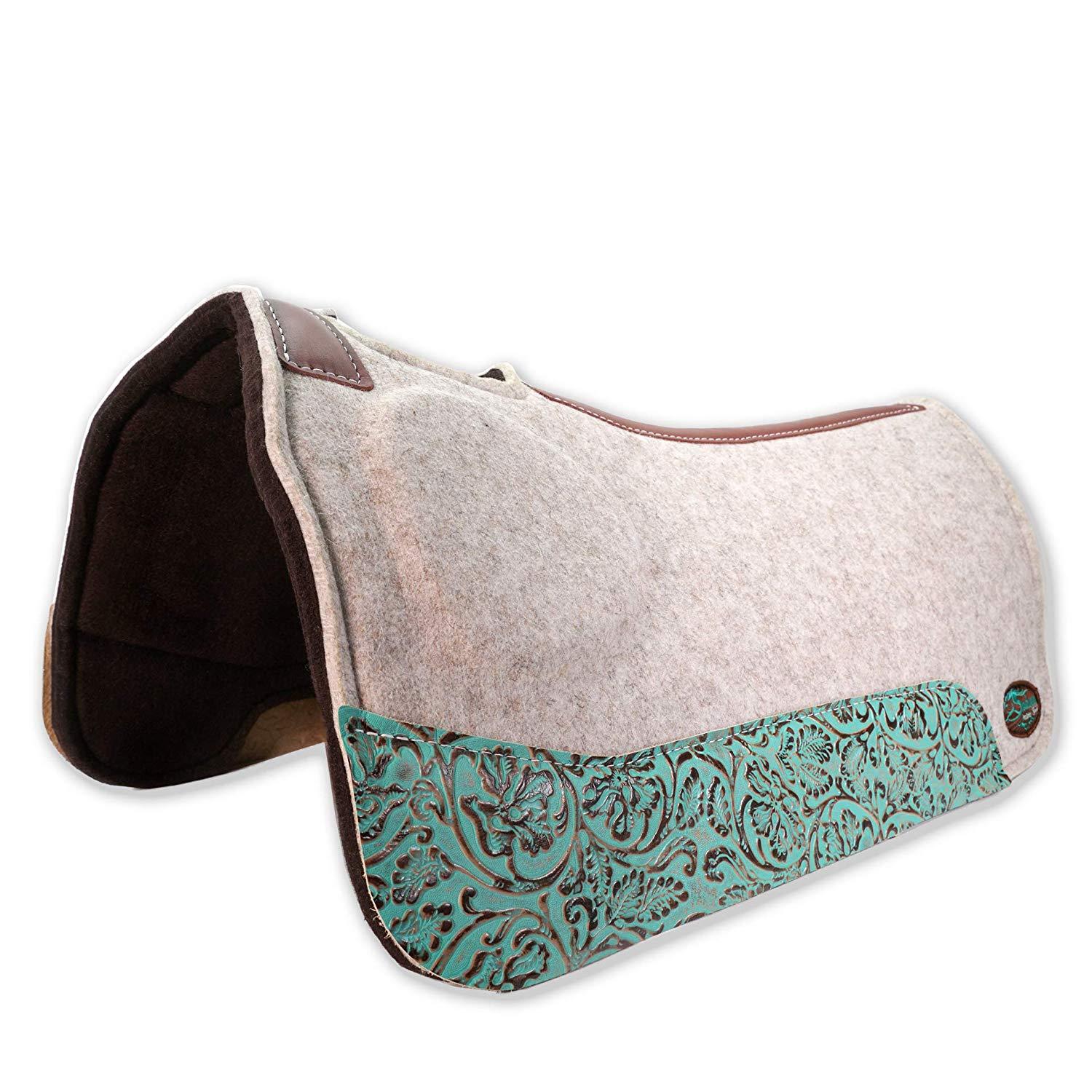 OrthoRide™ Barrel Racer Saddle Pad - Main Image