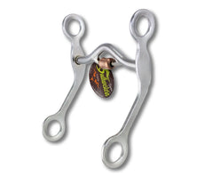 5" Curb Bit Medium Port 61/2" Cheeks Copper Roller